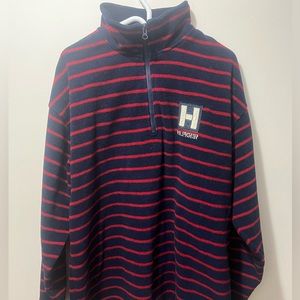 XL Vintage Tommy Hilfiger Quarter zip Fleece Sweatshirt